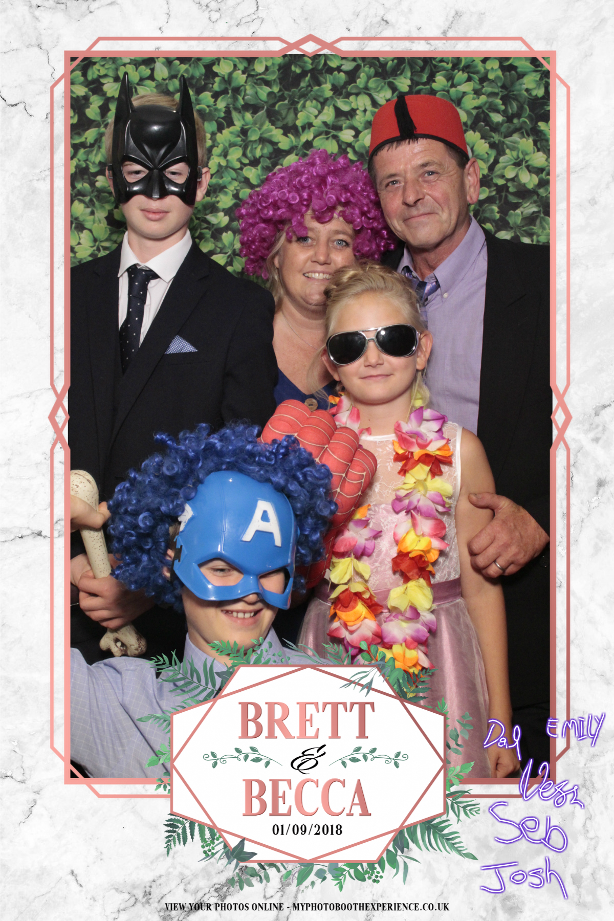 Brett & Becca's Wedding | View more photos from the event at gallery.myphotoboothexperience.co.uk/u/MyPhotoBoothExperienceLtd/Brett-Beccas-Wedding
